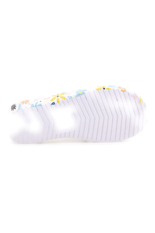 Ciabatte floreali multicolor con fascia incrociata 2T2L 711