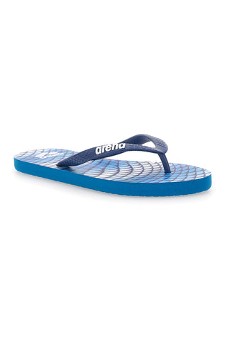 Arena Beach Thong Prints Helles Muster Blaue Flip-Flops