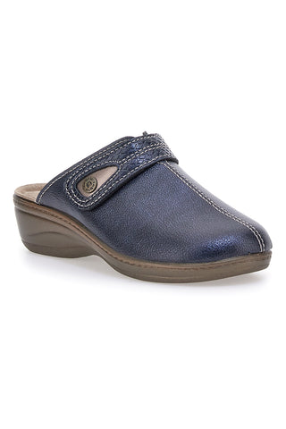 Pantofola blu anatomica con cuciture a vista Inblu 80LY