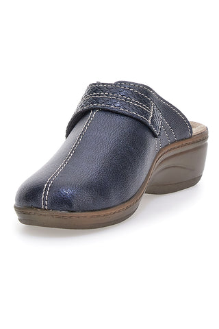 Pantofola blu anatomica con cuciture a vista Inblu 80LY