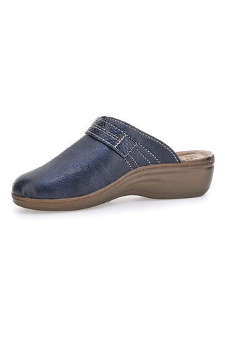 Pantofola blu anatomica con cuciture a vista Inblu 80LY
