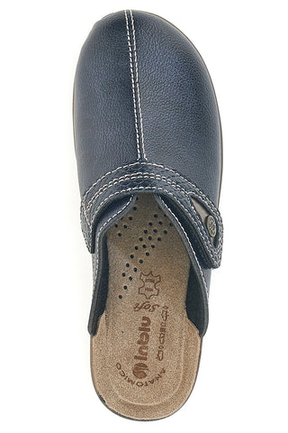 Pantofola blu anatomica con cuciture a vista Inblu 80LY