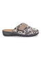 Slipper mit Blumenmuster, Klettverschluss und anatomischer Innensohle Inblu 15OD