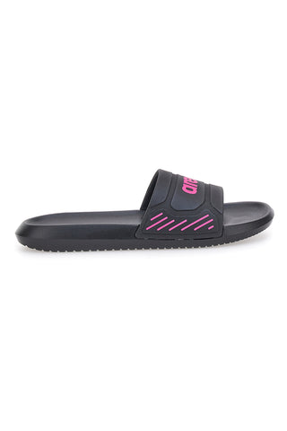 Ciabatte nere con logo rosa Arena 10563300