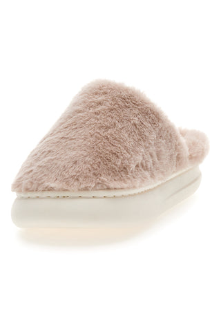 Superga S45U866 – Hausschuhe aus rosa Plüschstoff