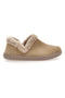 Pantofole beige con profilo in pelo e interno caldo Gaia Mania GG463