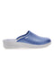 Inblu 5033N perforierte blaue Berufspantoffeln mit anatomischem Fußbett