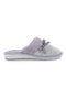 Ciabatte grigie con pois e fiocco decorativo Inblu 72 LB
