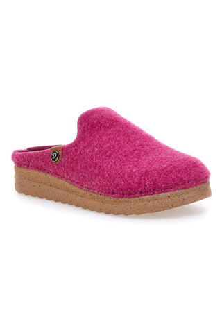 Fuchsia Filzpantoffeln mit Komfortsohle Plocadi 11902LO