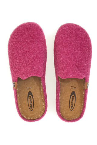 Fuchsia Filzpantoffeln mit Komfortsohle Plocadi 11902LO