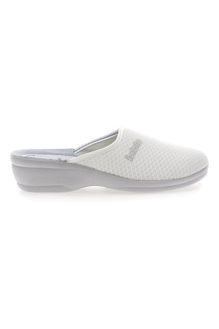 Pantofole bianche con sottopiede anatomico Inblu 52 BJ