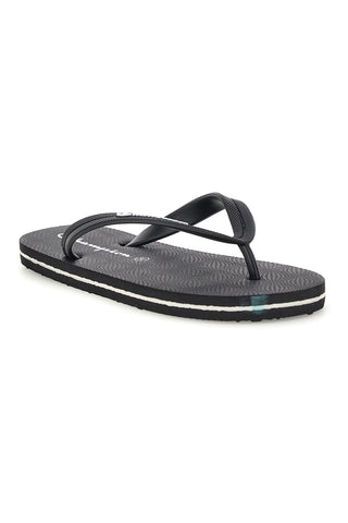 Infradito nere con fascetta nera Champion Big classic evo ii