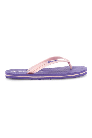 Lila Flip-Flops mit rosa Riemen Champion Big classic evo ii