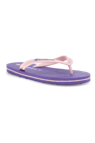 Infradito viola con fascetta rosa Champion Big classic evo ii