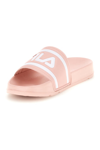 Rosa Gummislipper mit Fila Morro Bay Logo