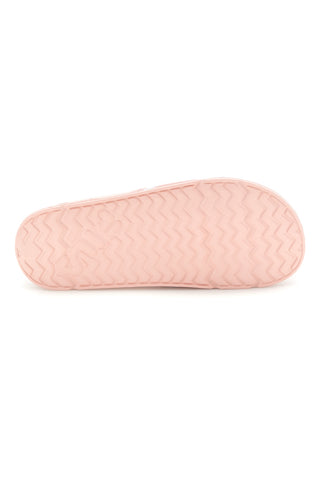 Rosa Gummislipper mit Fila Morro Bay Logo