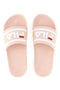 Ciabatte in gomma rosa con logo Fila Morro Bay