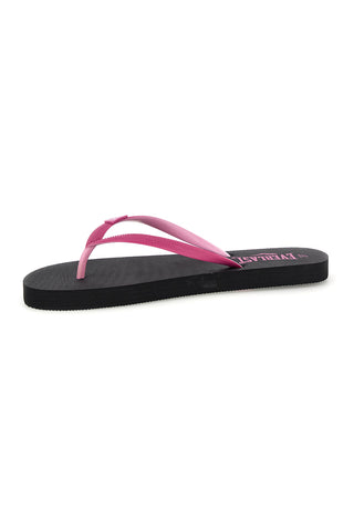 Ciabatte infradito nere e fucsia Everlast EV060WS