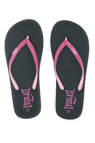Ciabatte infradito nere e fucsia Everlast EV060WS