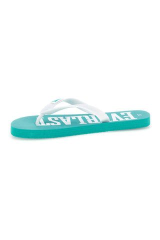 Ciabatte infradito turchesi e bianche Everlast EV09WS