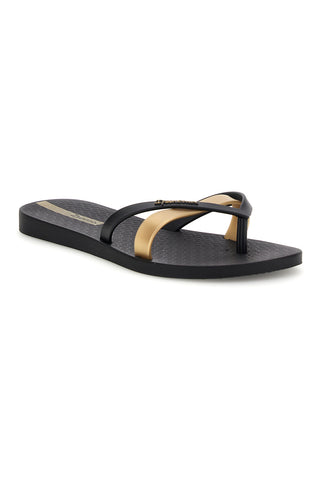 Infradito Nero Faszien Metallizzata Ipanema IP81805
