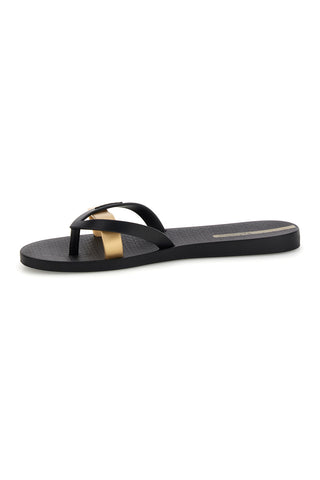 Infradito Nero Faszien Metallizzata Ipanema IP81805