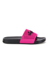 Fuchsiafarbene Pantoletten mit Australian Logo AU24W400