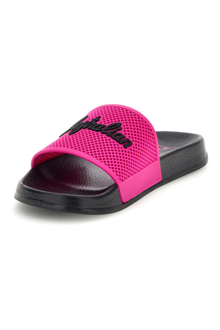 Ciabatte fucsia con logo Australian AU24W400