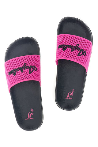 Ciabatte fucsia con logo Australian AU24W400