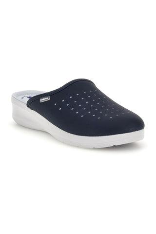 Schwarze Berufsslipper mit anatomischem Fußbett Inblu 5033