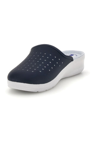Schwarze Berufsslipper mit anatomischem Fußbett Inblu 5033