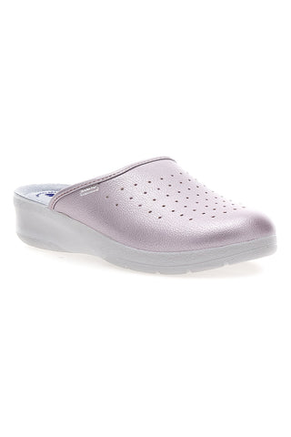Rosa perforierte professionelle Damen Hausschuhe Inblu 5033N