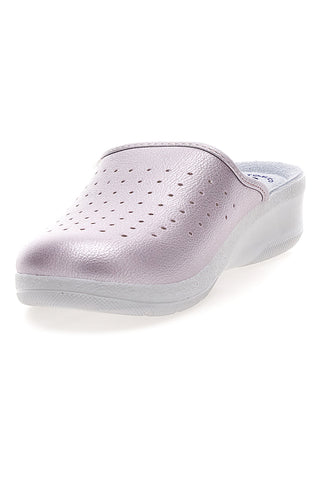Rosa perforierte professionelle Damen Hausschuhe Inblu 5033N