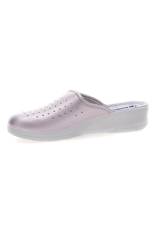 Rosa perforierte professionelle Damen Hausschuhe Inblu 5033N