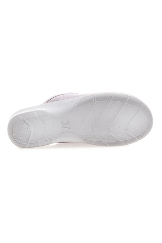 Rosa perforierte professionelle Damen Hausschuhe Inblu 5033N