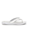 Weiße Flip-Flops mit anatomischem Fußbett Inblu 15 DD
