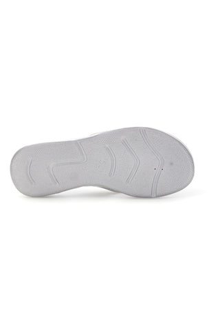 Weiße Flip-Flops mit anatomischem Fußbett Inblu 15 DD