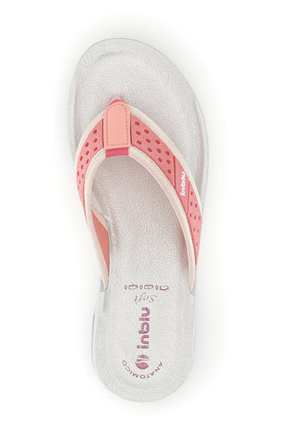Weiche anatomische rosa Flip-Flops Inblu 16 DD