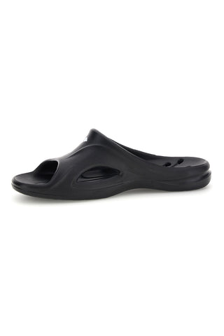 Schwarze Hausschuhe mit Arena-Logo 003839 500