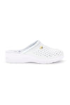 Ciabatta bianca professionale con sottopiede in pelle Best Medical 2883