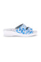 Ciabatta azzurra con sottopiede in pelle Best Medical 122F