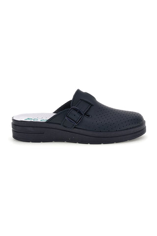 Blaue Berufsslipper mit anatomischem Fußbett Bio up 728