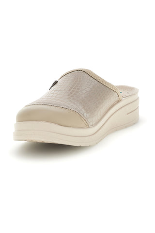 Ciabatte professionali beige con plantare anatomico Bio up 753