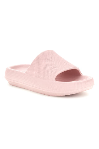 Ciabatte rosa con fascia 2t2l JLY01