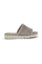 Beige Hausschuhe mit Frotteeband Linea Comoda 7990