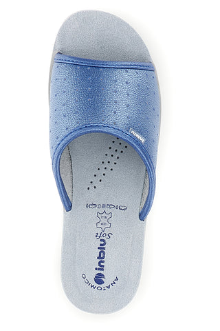 Blaue Keilsandaletten Inblu 45N PL