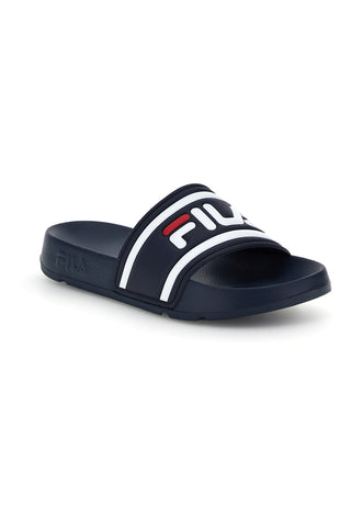 Ciabatte blu con fascia e logo Fila Morro Bay
