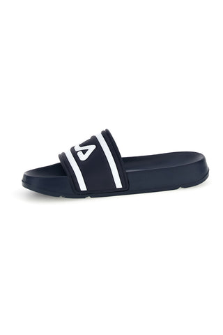 Ciabatte blu con fascia e logo Fila Morro Bay