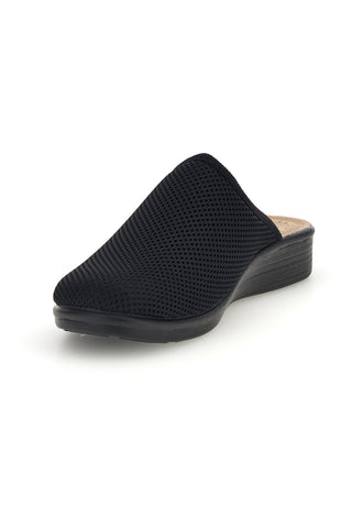 Schwarze Hausschuhe mit durchbrochenem Obermaterial Fly Flot 90830368FE