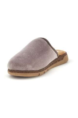 Graue Hausschuhe mit flexibler Sohle Plocadi 6521580PE